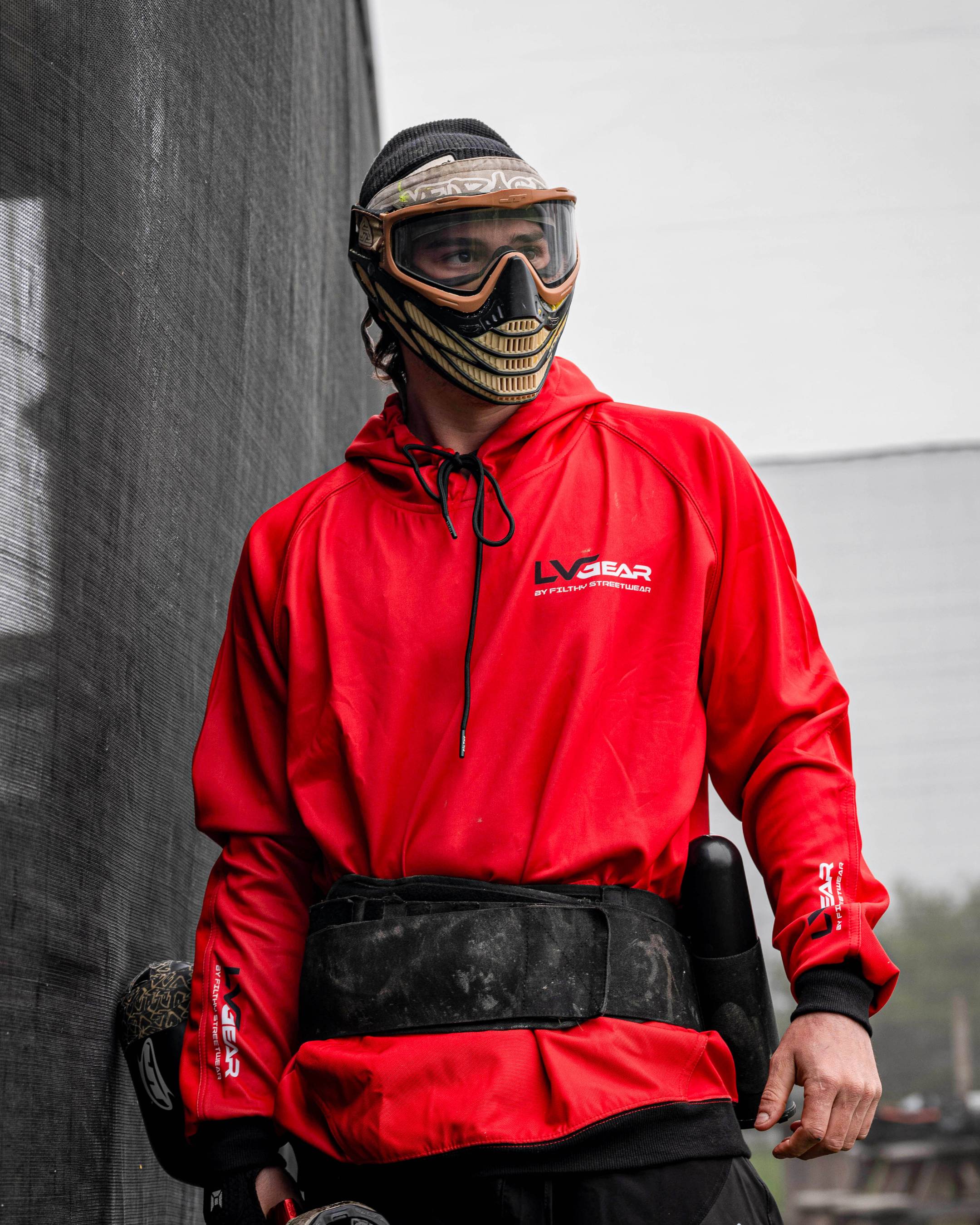 LVGear Player Red Hoodie