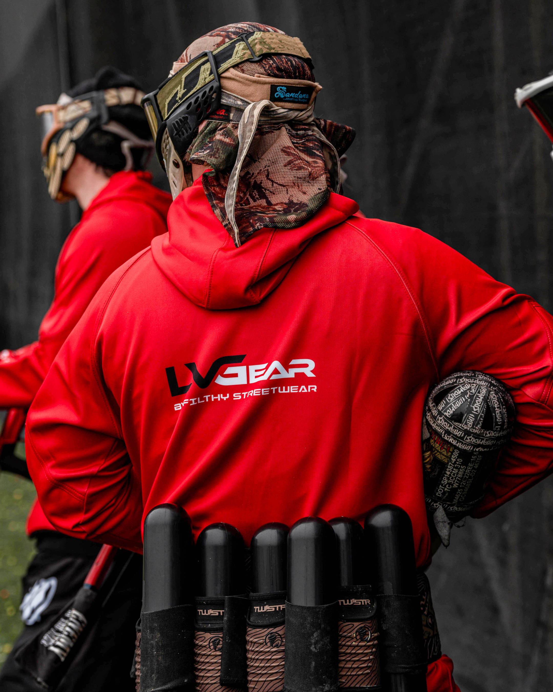 LVGear Player Red Hoodie
