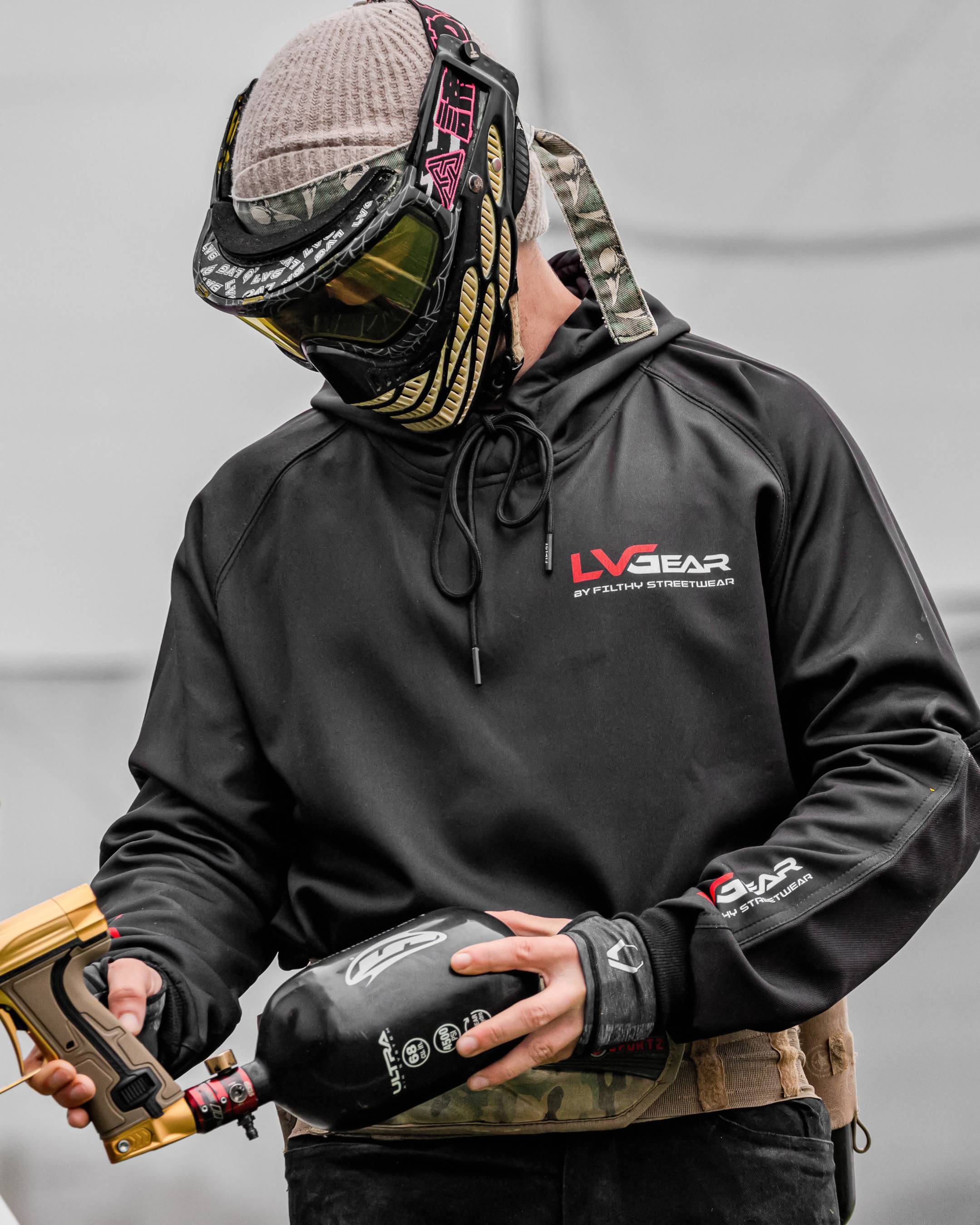 LVGear Player Black Hoodie