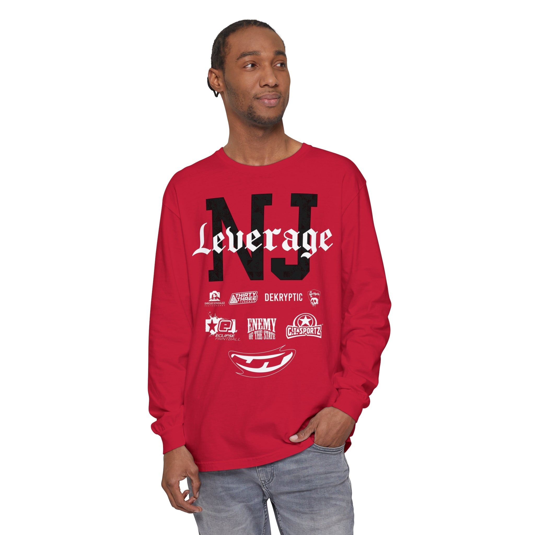 Leverage NXL Chicago 2024 Event Red Long Sleeve T-Shirt