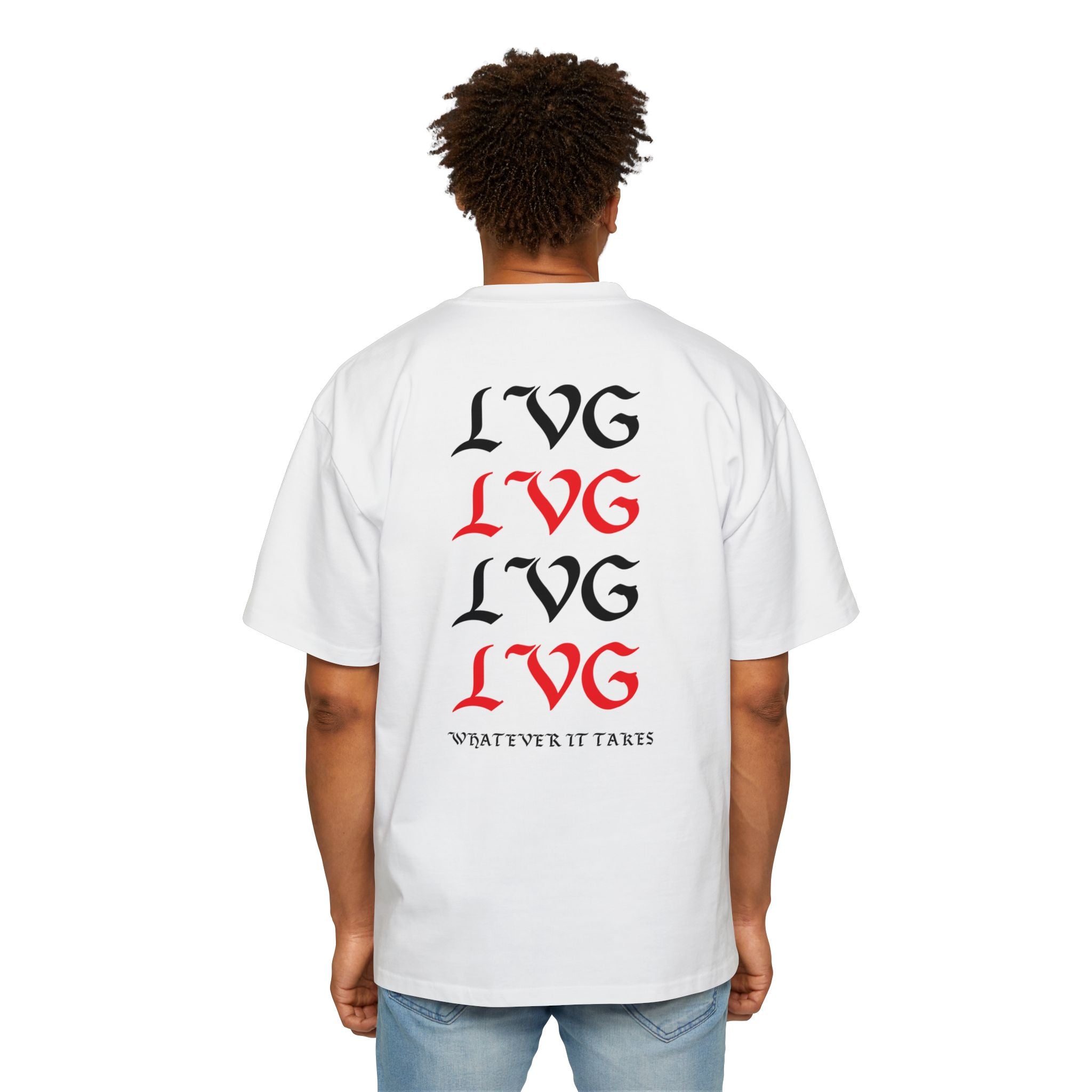 Leverage NXL Chicago 2024 Event Heavy Oversized White Tee