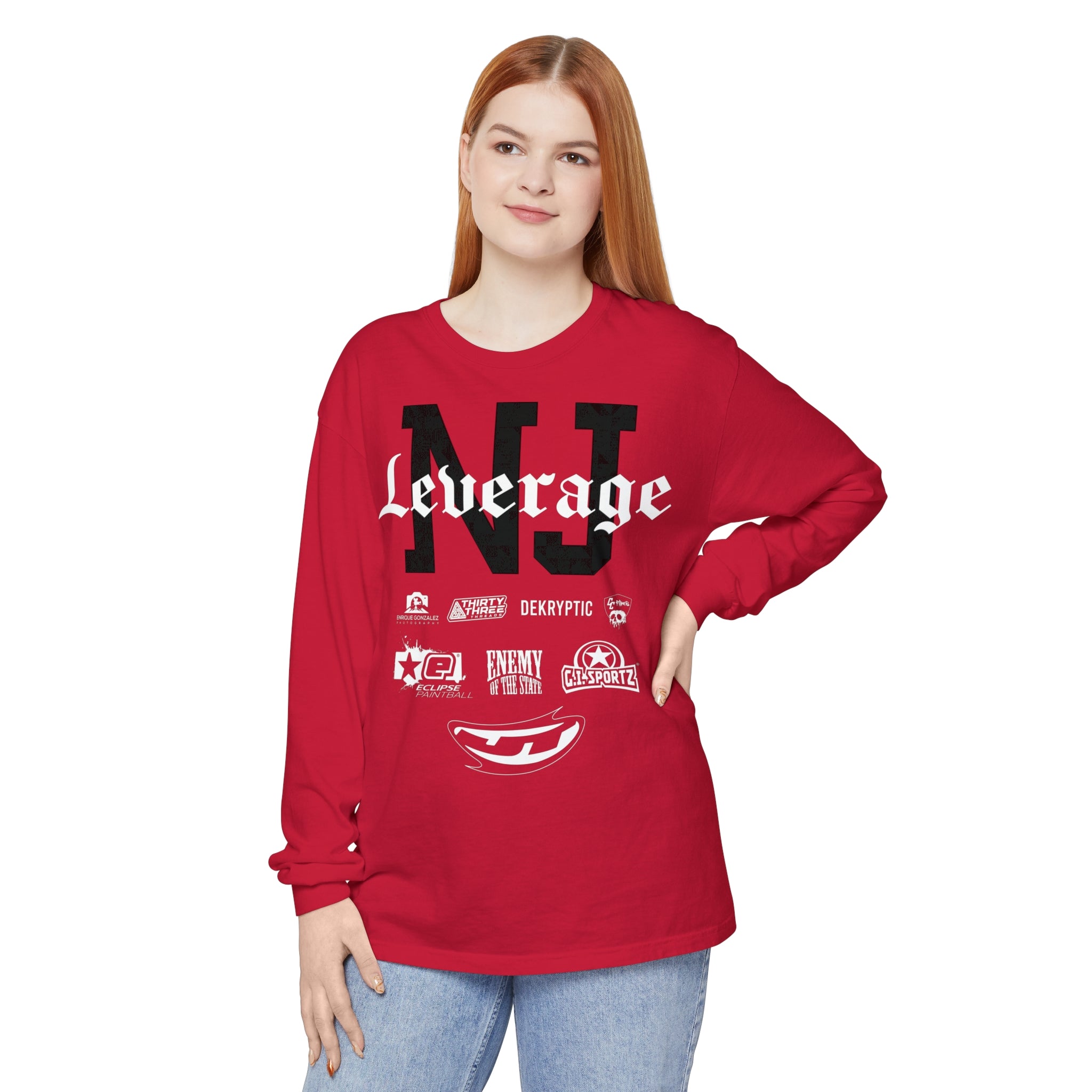 Leverage NXL Chicago 2024 Event Red Long Sleeve T-Shirt