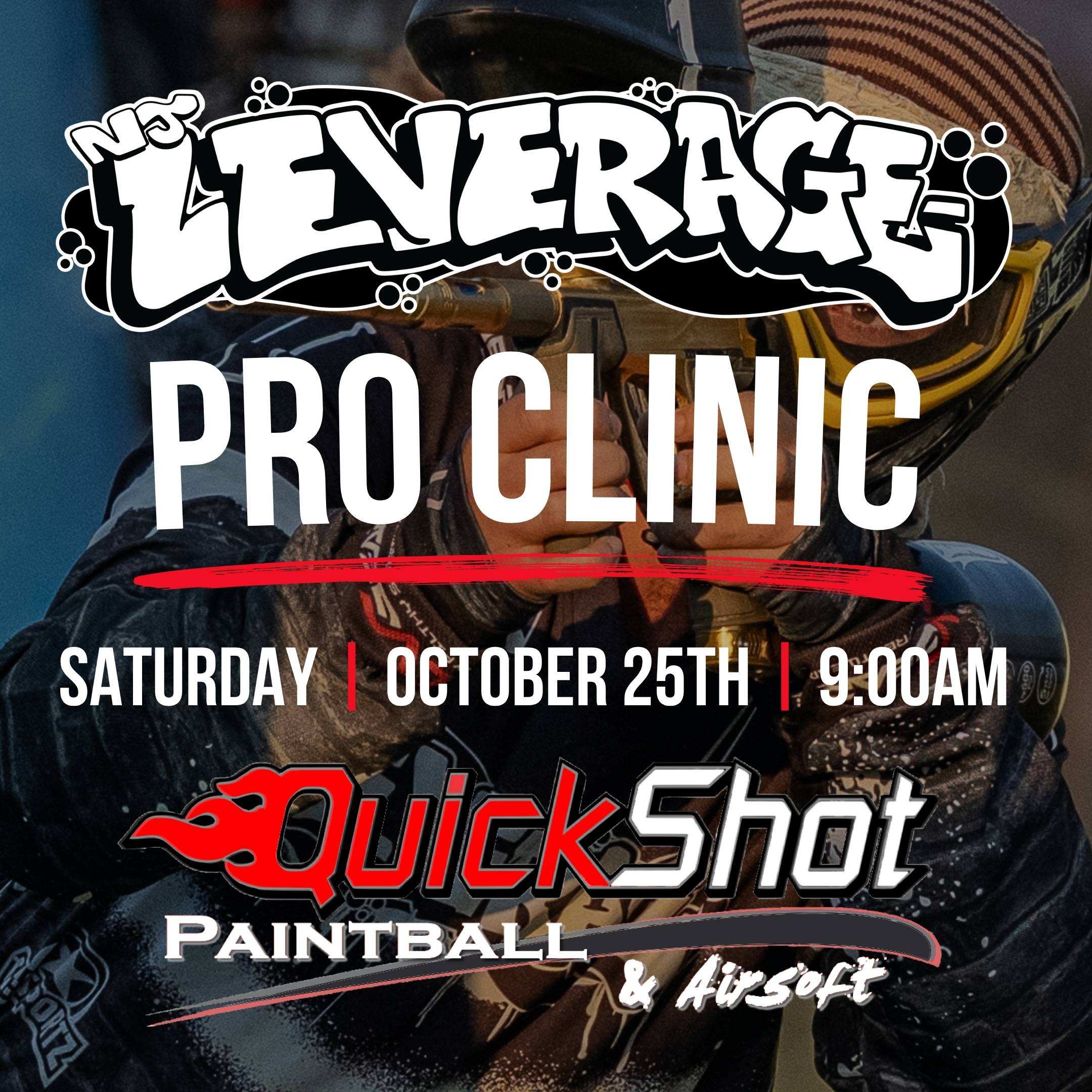Leverage Paintball Clinic – Quickshot Paintball